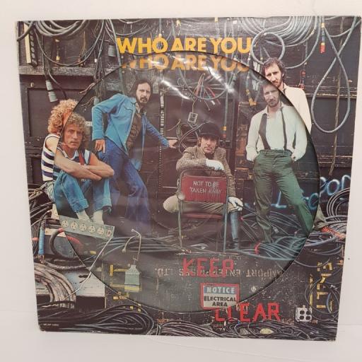 THE WHO, who are you, MCAP-14950, 12" LP, picture disc