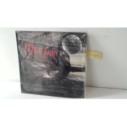 MEATLOAF piece of the action, 7" single, in sealed shrink wrap, contains free meatloaf tour patch, ARIST 603