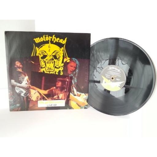 MOTORHEAD the golden years LEAVING HERE, STONE DEAD FOREVER, DEAD MEN TELL NO TALES, TOO LATE, TOO LATE live EP 12BRO92