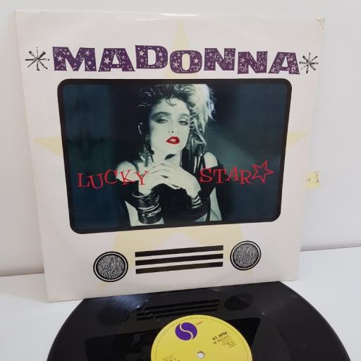 MADONNA, lucky star, 12" EP (SIDE A lucky star, SIDE B i know it) W9522T