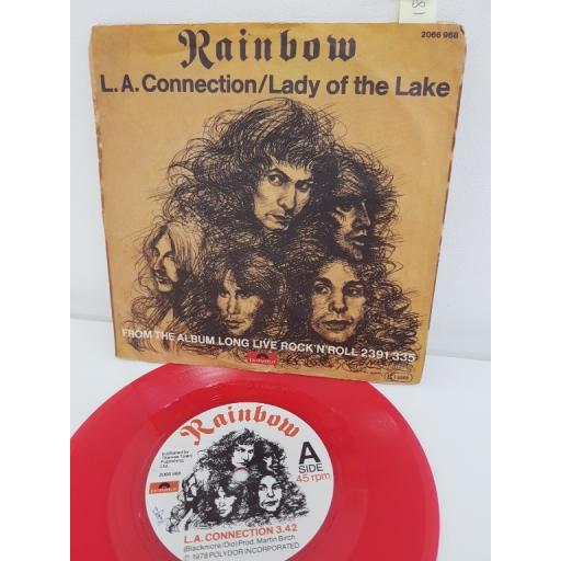 RAINBOW L.A. connection B side lady of the lake 2066 968 7