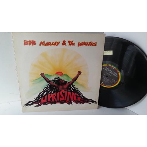 BOB MARLEY AND THE WAILERS uprising, ILPS 9596. TEXTURED Sleeve