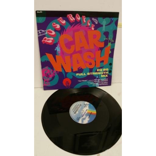 ROSE ROYCE car wash (eq 88 full strength mix), 12 inch single, MCAT 1253