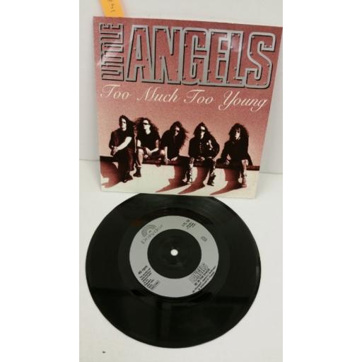 LITTLE ANGELS too much too young, 7 inch single, LTL 12
