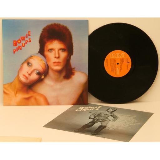 DAVID BOWIE, Pinups With insert. First UK pressing 1973. RCA. [Vinyl]