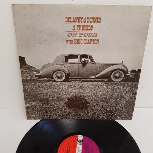 DELANEY & BONNIE & FRIENDS WITH ERIC CLAPTON, on tour, 2400013, 12" LP