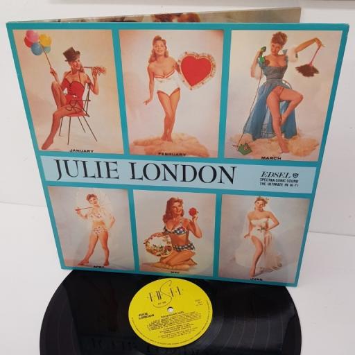 JULIE LONDON, calendar girl, XED 109, 12 inch LP