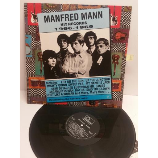 MANFRED MANN hit records 1966-1969 released on the fontana label PRICE66