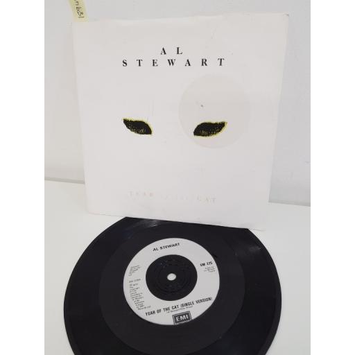 AL STEWART, year of the cat, B side year of the cat live version, EM 225, 7" single