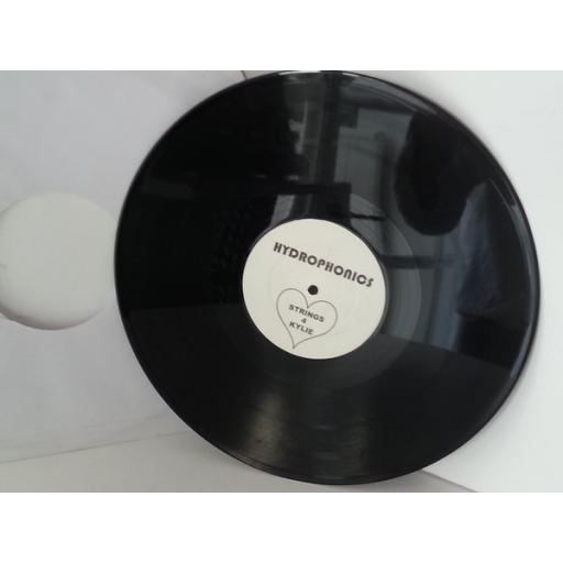 HYDROPHONICS strings 4 kylie, HYDRO 001, 12 inch single, white label, 2 tracks
