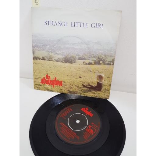 THE STRANGLERS, strange little girl, side B cruel garden, BP 412, 7'' single