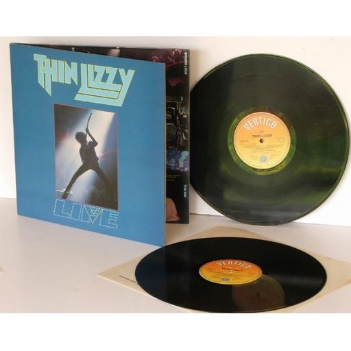 THIN LIZZY Live DOUBLE ALBUM SET. First UK pressing 1983 Vertigo [Vinyl]
