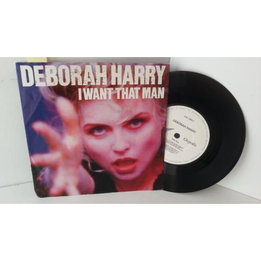 DEBORAH HARRY i want that man, 7 inch single, CHS 3369