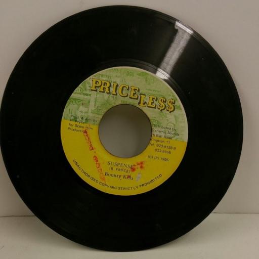 BOUNTY KILLA / SLY & ROBBIE supsense / hot wax, 7 inch single