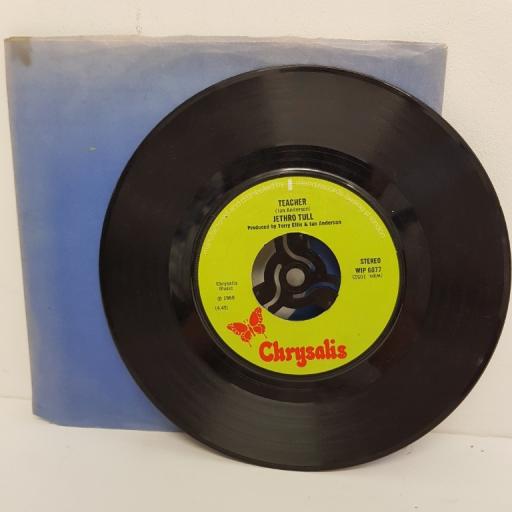 JETHRO TULL, witch's promise, B side the teacher, WIP 6077, 7" single