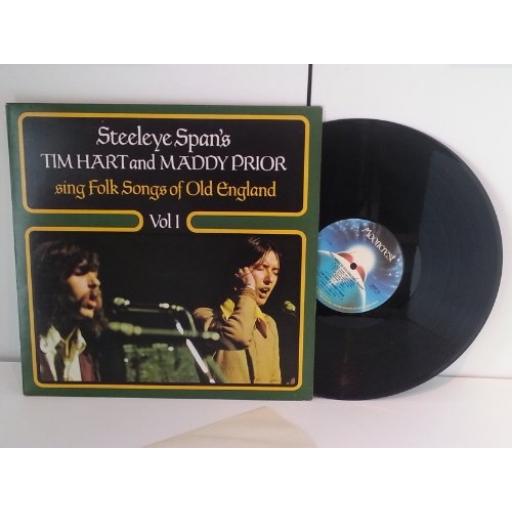 STEELEYE SPAN'S TIM HART AND MADDY PRIOR sing folk songs of old england vol. 1