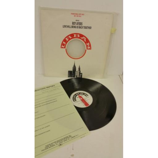 RON AYERS can't you see me, 12 inch single, promo copy, URBX 6 DJ