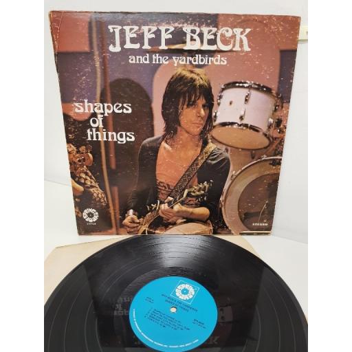 JEFF BECK & THE YARDBIRDS, shapes of things, SPB-4039, 12" LP