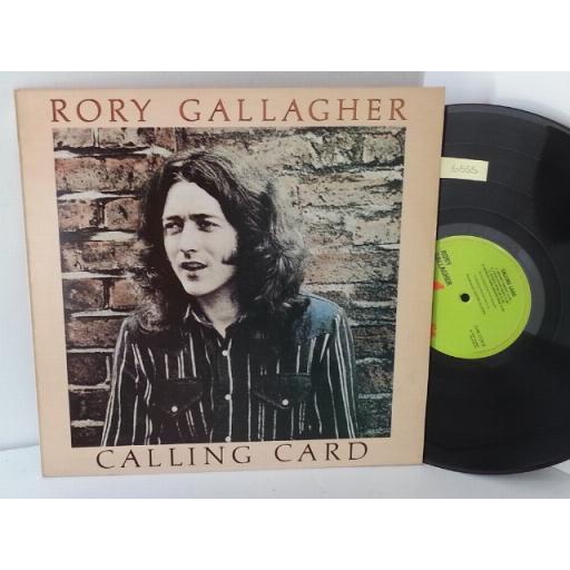 RORY GALLAGHER calling card CHR 1124