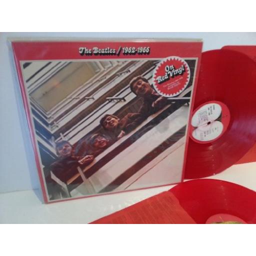 THE BEATLES 1962 to 1966, the red album. RED VINYL