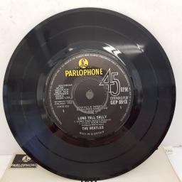 THE BEATLES - Long Tall Sally, 7"EP, MONO, GEP 8913, black label with Parlophone in yellow font