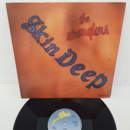 THE STRANGLERS - Skin Deep, B side - Here & There, Vladimir & The Beast Part 3 , 12 inch single, TA 4738, blue label