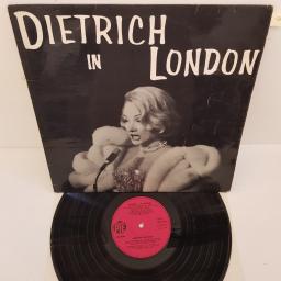 MARLENE DIETRICH - Dietrich in London, NPL.18113, 12"LP