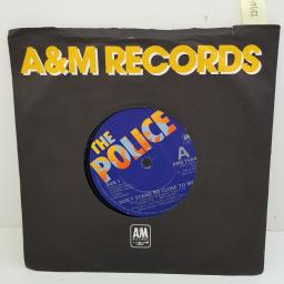 THE POLICE - Don't Stand So Close To Me, B side - Friends, 7 inch single, AMS 7564. Blue label
