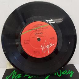 GILLAN - No Easy Way, B side - Handles On Her Hips, I Might As Well Go Home (Mystic), 7"single, VS362. Red/orange label
