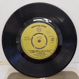 CURVED AIR - It Happened Today, What Happens When You Blow Yourself Up, Vivaldi. 7", WB 8023, green label