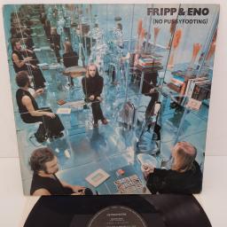 FRIPP & ENO - No Pussyfooting , 12 inch LP, HELP 16, black label with silver font