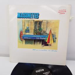 MAISONETTES - Maisonettes For Sale, 12 inch LP, RSGL 1, black label with white font