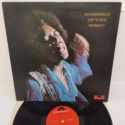 JIMI HENDRIX - Hendrix in the West, 2302 018, orange label, 12"LP