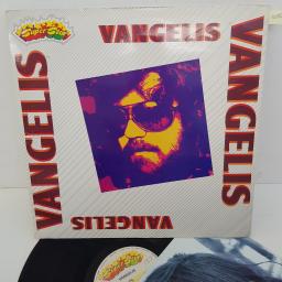 VANGELIS - Vangelis, 12 inch LP, REISSUE. SU-1031, yellow/orange label
