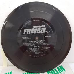 THE PROFESSIONALS/GILLAN - Sounds Freebie No. 2, 7"single sided flexi disc