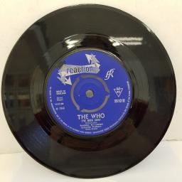THE WHO - Happy Jack, B side - I've Been Away, 7"single, push out centre, 591010, blue label