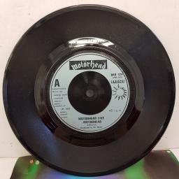 MOTORHEAD - Motorhead, B side - Over The Top, BRO 124, 7"single, silver label with blue font