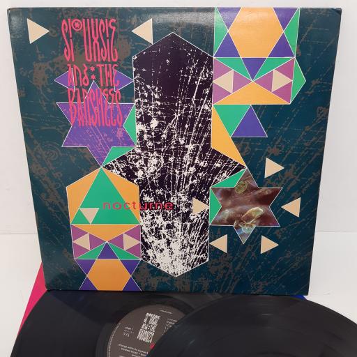 SIOUXSIE AND THE BANSHEES  Nocturne SHAH 1  2x12 inch LP, SHAH 1, black/white labels