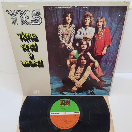 YES - Time and A Word, SD 8273, Presswell pressing, 1st pressing with Broadway address on label, 12"LP