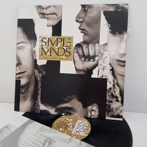 SIMPLE MINDS - Once Upon A Time, 12 inch LP, V2364, gold/white printed label