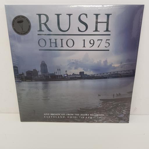 RUSH - Agora Ballroom, Cleveland Ohio, May 1975, 2x12 inch LP, limited edition, grey vinyl.