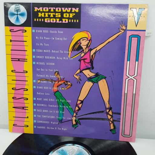 DIANA ROSS, TEENA MARIE, SMOKEY ROBINSON, MICHAEL JACKSON, CHARLENE AND MORE - Motown Hits of Gold Vol. 8, 12 inch LP, COMP. WL 72408. White/blue label