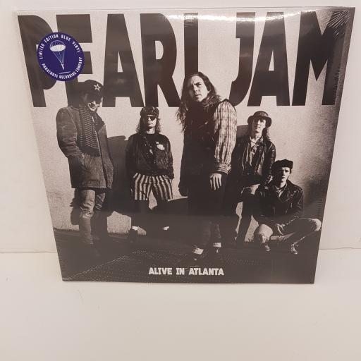 PEARL JAM - Alive In Atlanta, 2x12 inch LP, limited edition, blue vinyl.