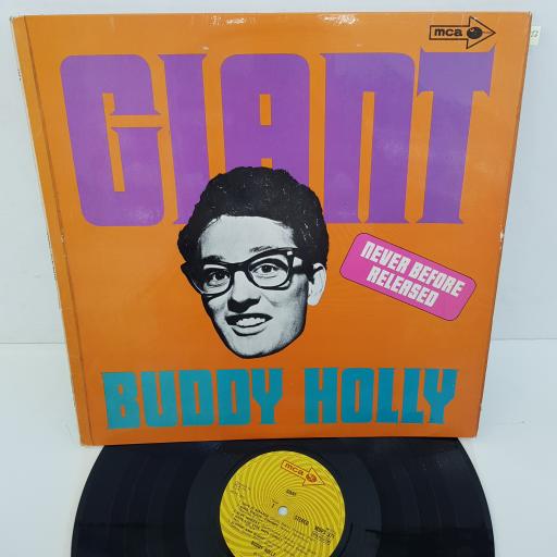 BUDDY HOLLY - Giant, 12 inch LP, COMP. MUPS 371, yellow/orange printed label