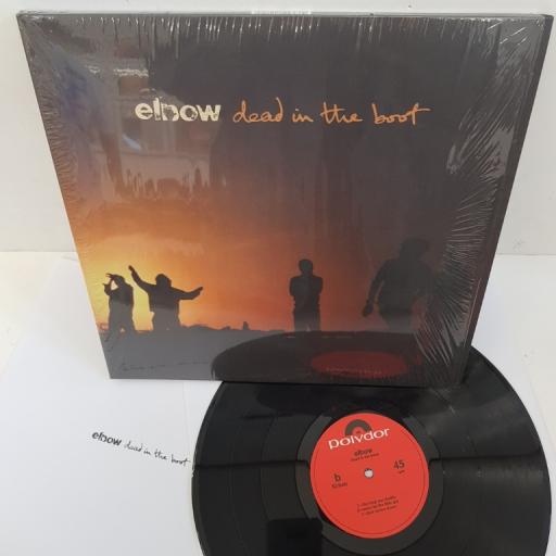 ELBOW - Dead In The Boot. New unplayed opened 1st press, 2x12", COMP., 3711012