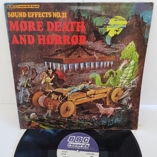 MIKE HARDING, PETER HARWOOD - More Death and Horror - Sound Effects No. 21, REC 340, 12"LP