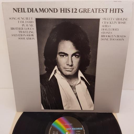 NEIL DIAMOND - His 12 Greatest Hits, MCF 2550 / MAPS 7400, 12" LP