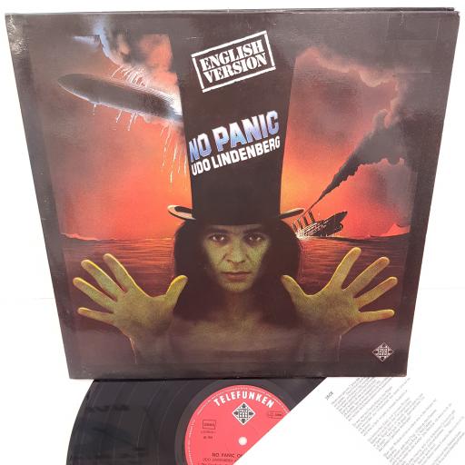 UDO LINDENBERG AND THE PANIC ORCHESTRA - No Panic, 12"LP, 6.22980, red label