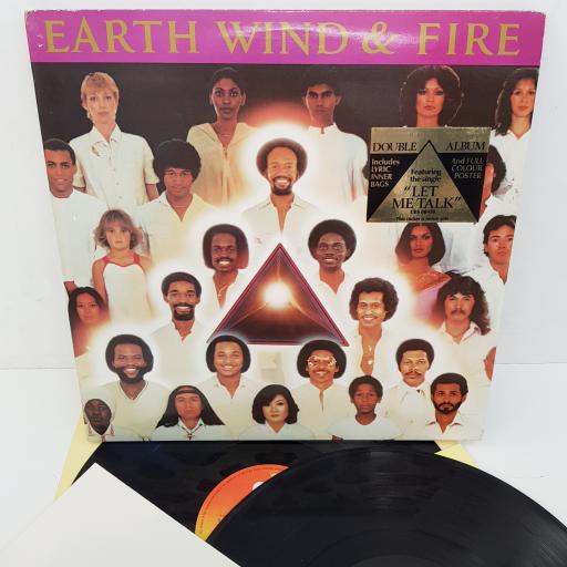 EARTH, WIND & FIRE - Faces, 2x12 inch LP,CBS 88498, orange/yellow labels