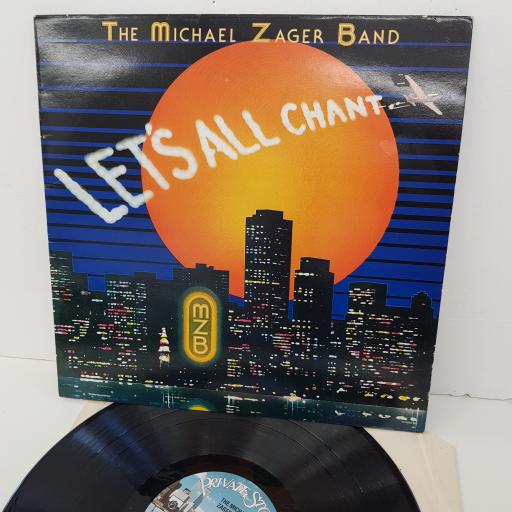 THE MICHAEL ZAGER BAND - Let's All Chant, 12 inch LP, PVLP 1042, picture printed label